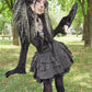 Dark in Love Vintage Striped Ruffle Tier Dress