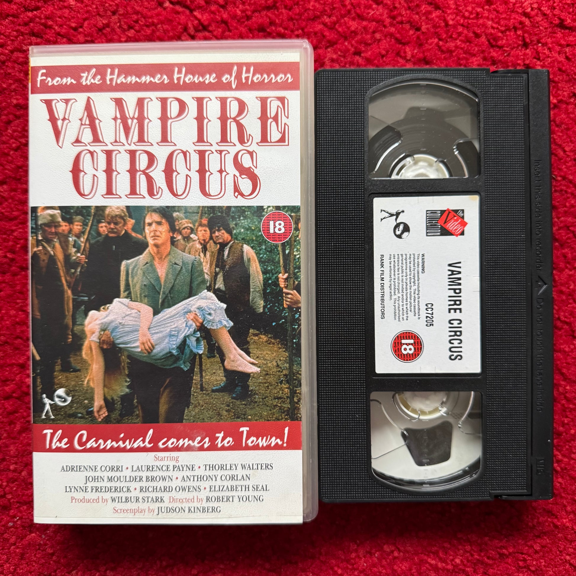 Vampire Circus VHS Video (1971) CC7205
