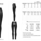 Punk Rave Ravenna Leggings - Black Prism Finish