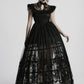 Punk Rave Seraphina Goth Flying Sleeve Dress