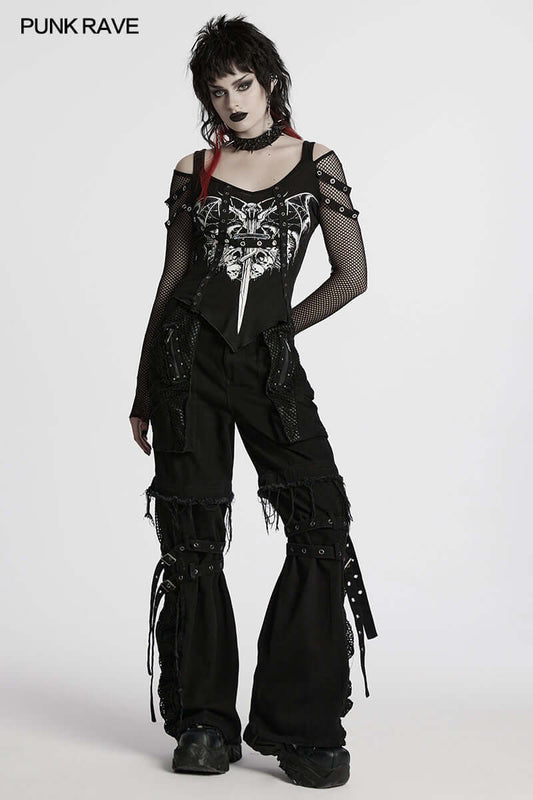 Punk Rave Vonda Printed T-Shirt