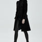 Punk Rave Nerezza Goth Mid-Length Embroidered Velvet Coat
