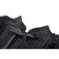 Dark in Love Diya Sleeveless Tiered Goth Dress
