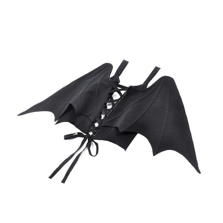 Dark In Love Vespertilio Bat Wing Vest - Gothic Waistcoat