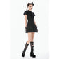 Dark in Love Lolita Bow-Trim Lace Dress