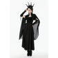 Dark in Love Erzsébet Dramatic Lace Gothic Cape Shrug