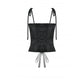 Dark in Love Selene Ruffled Floral Jacquard Corset Top - Size UK 16 Left Only!