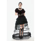 Dark in Love Isolde Velvet & Lace Puff Sleeve Bolero