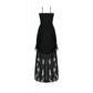 Dark in Love Vampiress Royal Velvet and Lace Maxi Dress