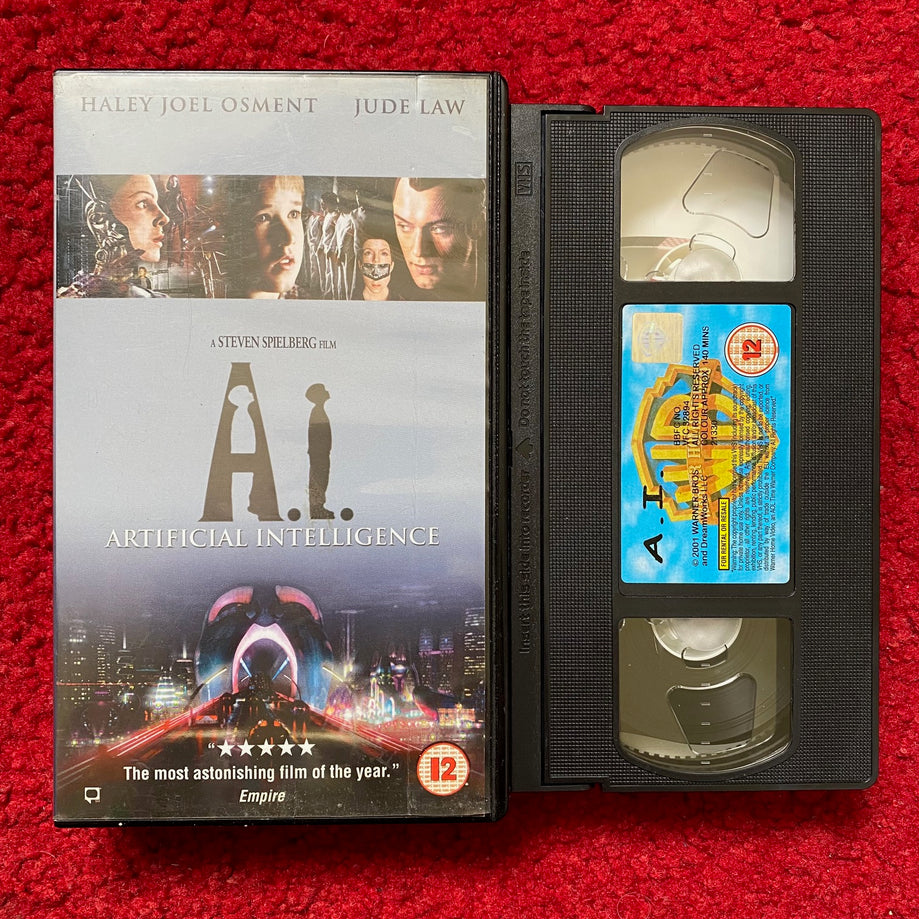 AI: Artificial Intelligence VHS Video (2001) S021330