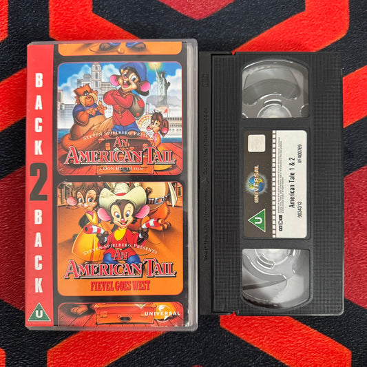 An American Tail / An American Tail: Fievel Goes West Double Feature VHS Video (1991) 9034313
