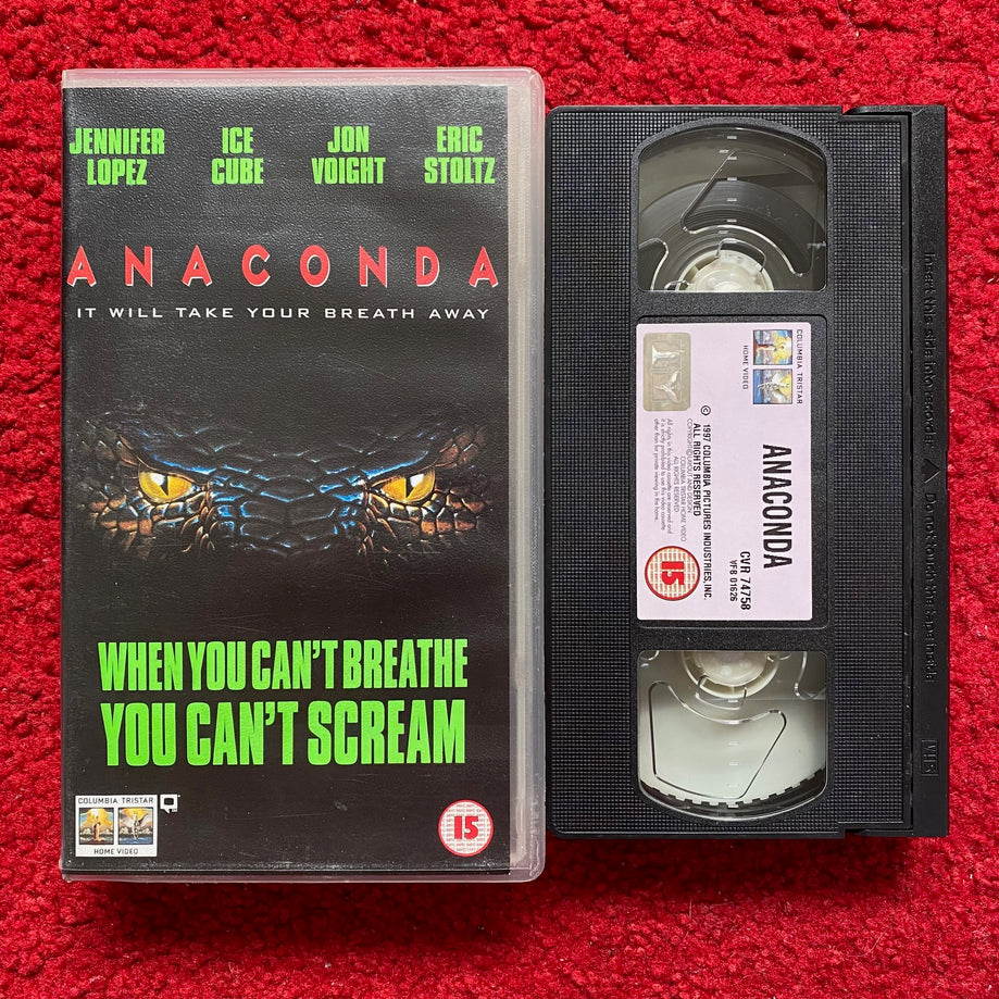 Anaconda VHS Video (1997) CVR74758