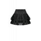 Dark in Love Punk Eyelet Lace Layered Mini Skirt