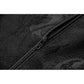 Dark in Love Seraphina Ruched Lace Goth Blouse in Black