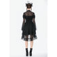 Dark in Love Elara Gothic Versatile Lace Shoulder Cape