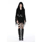 Dark in Love Elvira Faux Leather Layered Goth Waist Belt