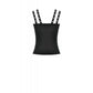Dark in Love Punk Lace-Up Corset Style Top