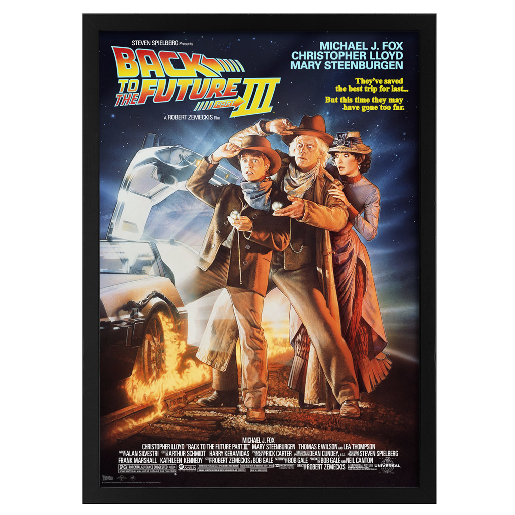 Back To The Future Part III Poster