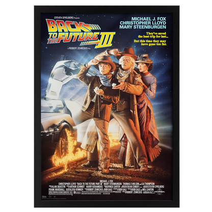Back To The Future Part III Poster