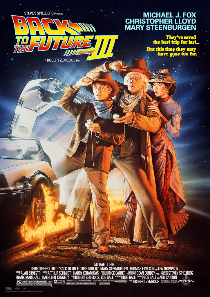Back To The Future Part III Poster