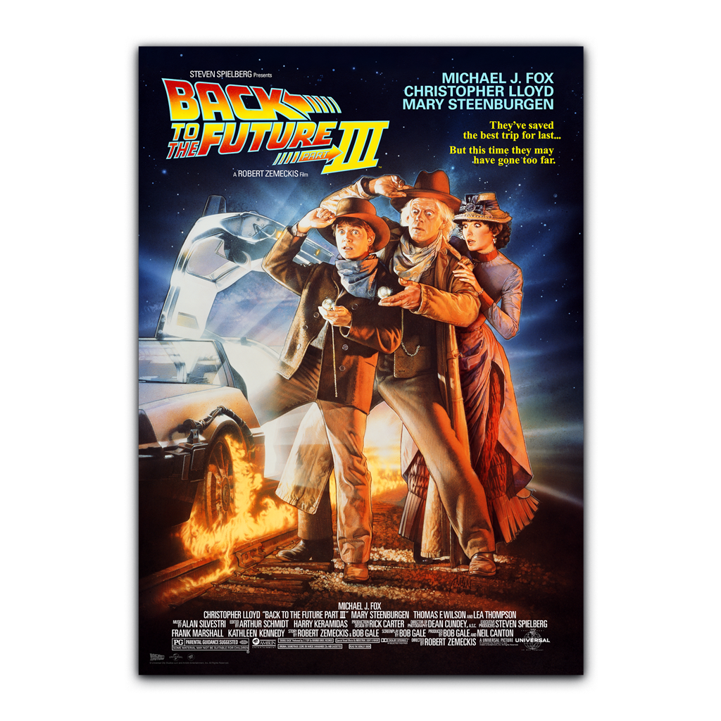 Back To The Future Part III Poster