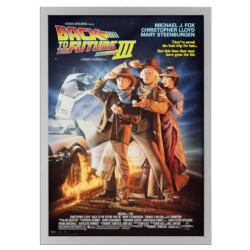 Back To The Future Part III Poster