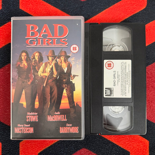 Bad Girls VHS Video (1994) 8627S
