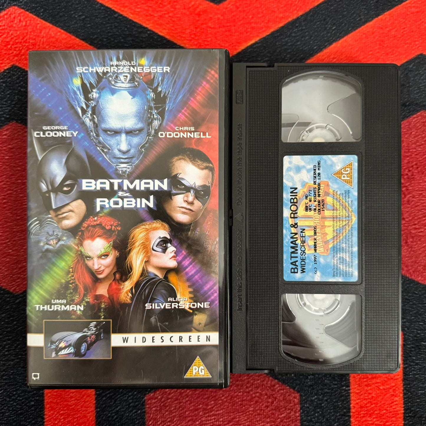 Batman & Robin VHS Video (1997) S015428