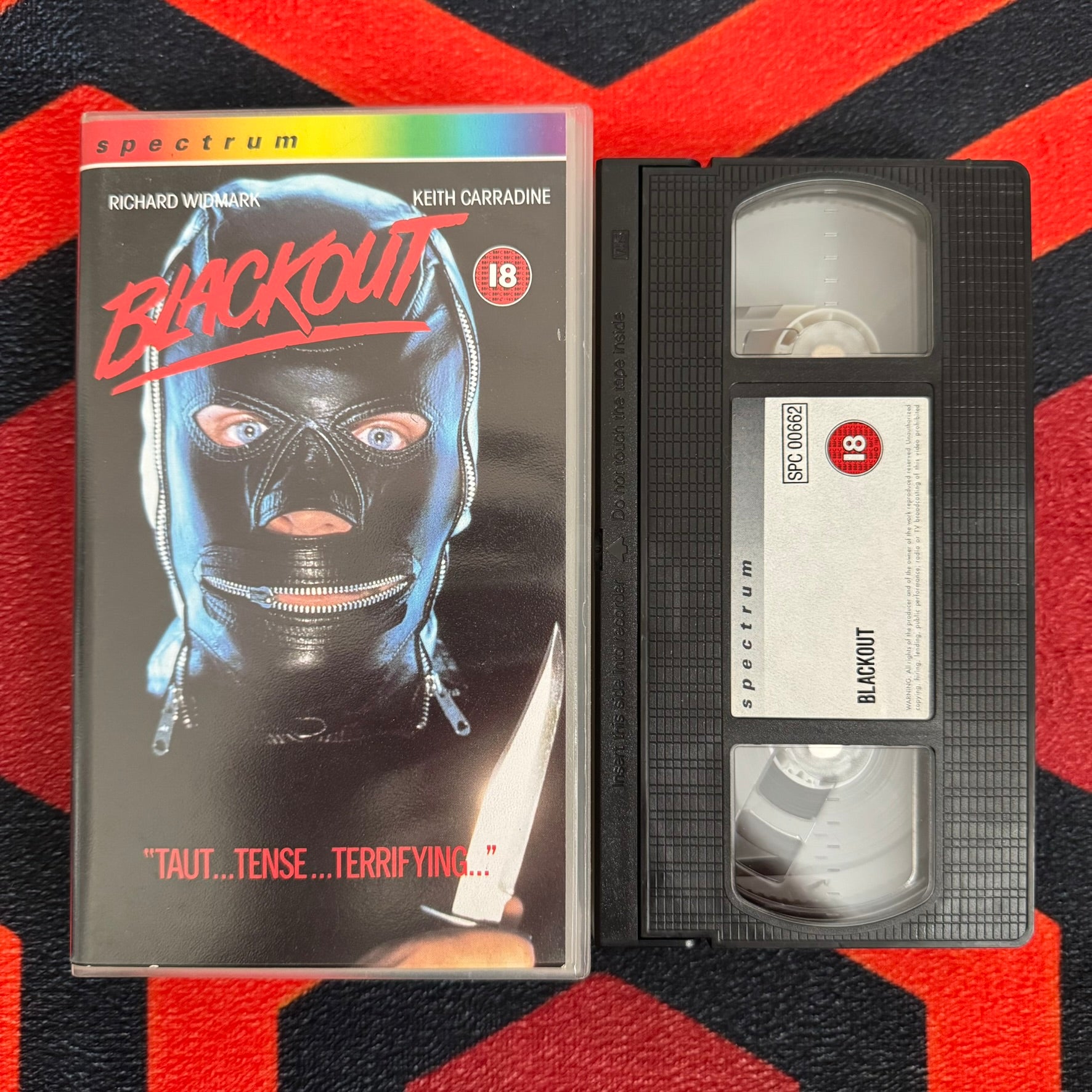 Blackout VHS Video (1985) SPC00662 – Horror Stock