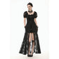 Dark in Love Morwenna Lace Gothic Maxi Dress in Black
