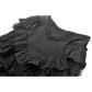 Dark in Love Cordelia Gothic High-Low Layered Skort