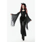 Dark in Love Erzebeth Velvet Lace Flare Trousers - Size UK 16 Left Only!