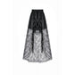 Dark in Love Sabina High-Low Sheer Lace Skirt