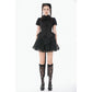 Dark in Love Gothic Lace Waist-Shaping Blouse