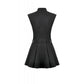Dark in Love Cassia Buckled Pleated Dress