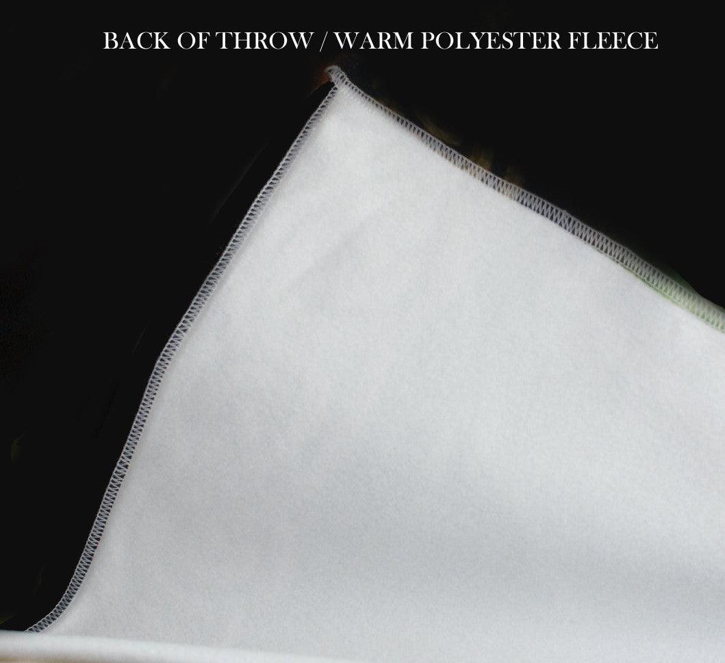 Cat Eyes - Fleece Blanket / Throw / Tapestry