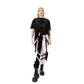Chemical Black Ceil Crop Top – Ladies Black Gothic Cotton Crop Tee