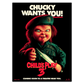 Child's Play 3 - Chucky Wants You! Horror Poster
