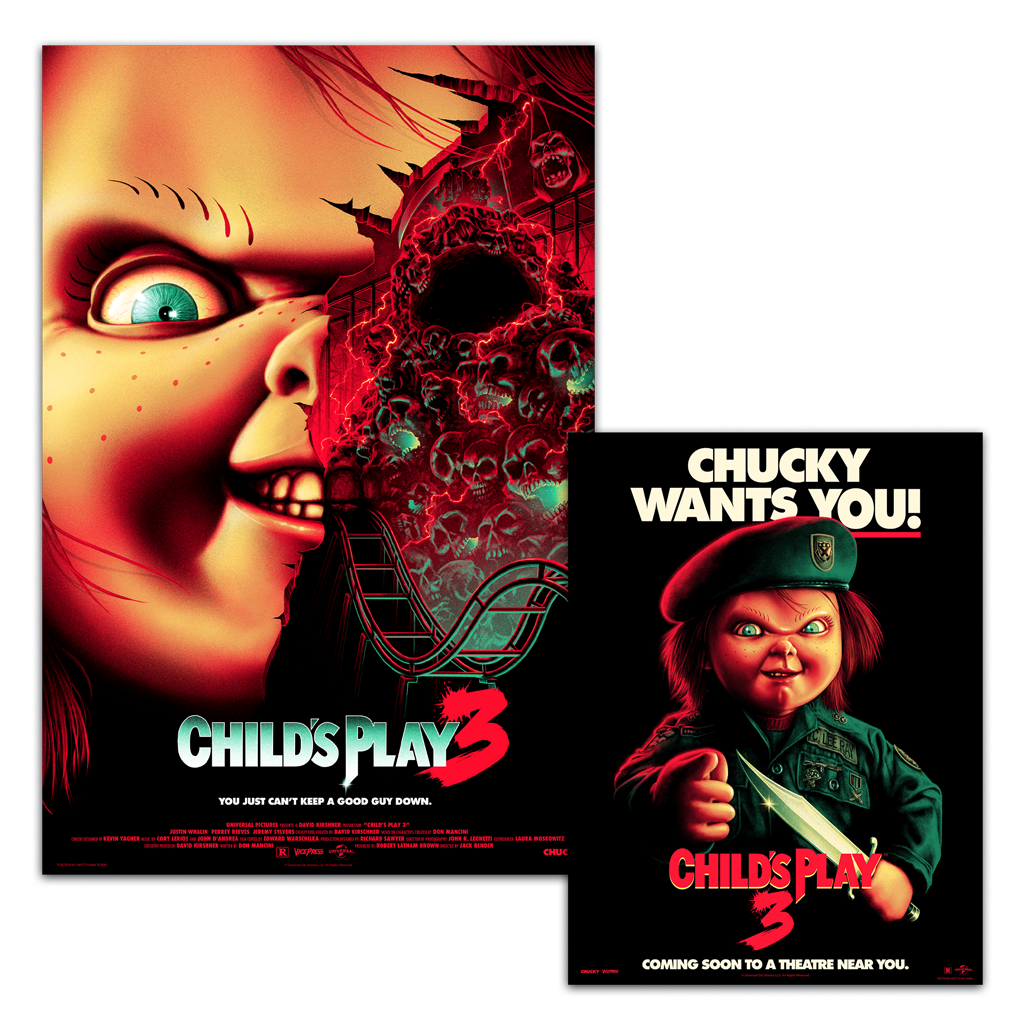 Child's Play 3 Horror Poster Set
