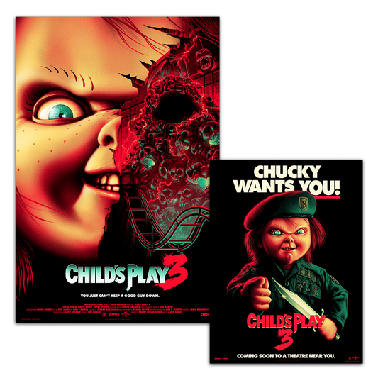 Child's Play 3 Horror Poster Set
