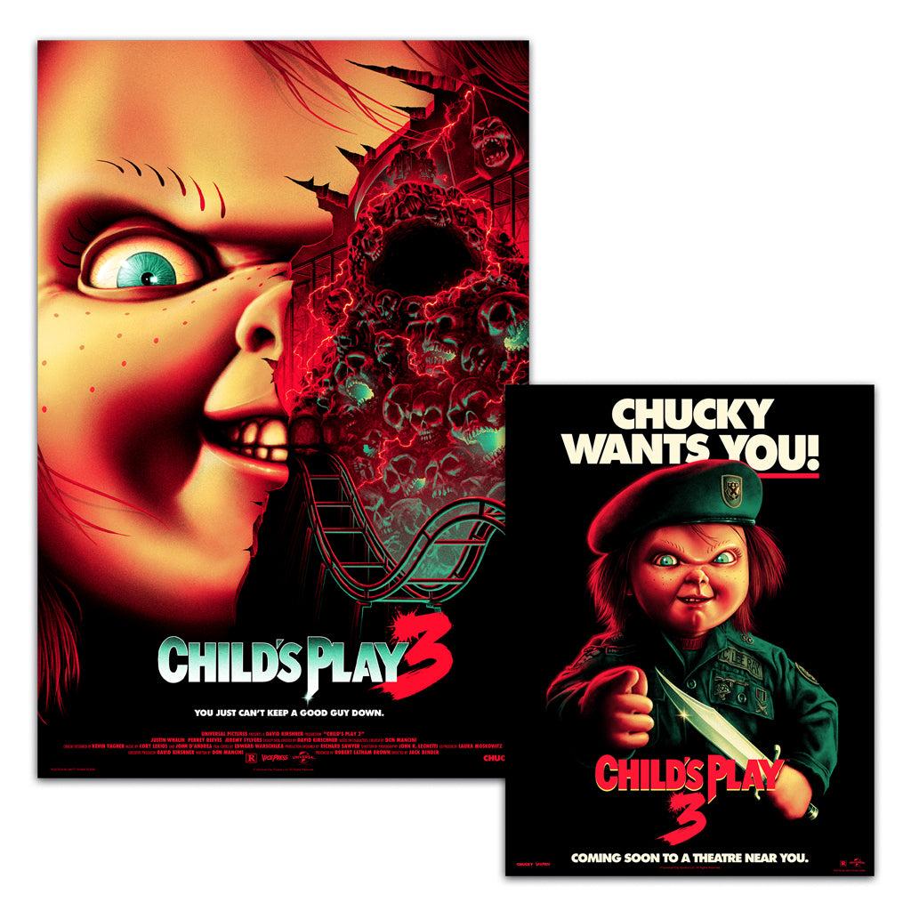 Child's Play 3 Horror Poster Set