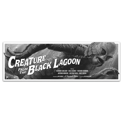 Universal Monsters: Creature From The Black Lagoon (Variant) Horror Poster