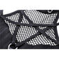 Dark in Love Enyo Mesh Strap Goth Halter Top in Black