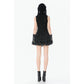 Dark in Love Punk Eyelet Lace Layered Mini Skirt
