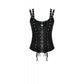 Dark in Love Punk Lace-Up Corset Style Top
