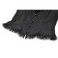 Dark in Love Courtly Cross Gem Gothic Blouse