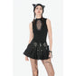 Dark in Love Metal Punk Skirt