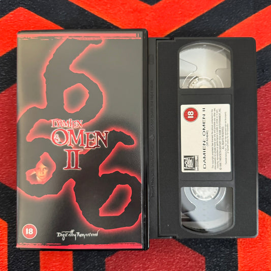 Damien: Omen II VHS Video (1978) 1087C