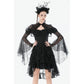Dark in Love Elara Gothic Versatile Lace Shoulder Cape