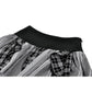 Dark in Love Morrigan Punk Patchwork Skirt
